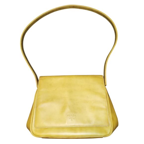 Vintage Prada Leather Handbag 1996 Collection - Picture 1 of 14